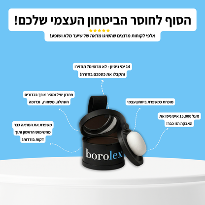 אבקת ההתקרחות של בורולקס