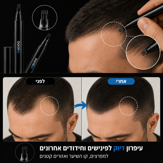 עיפרון דיוק למפרצים וקו השיער